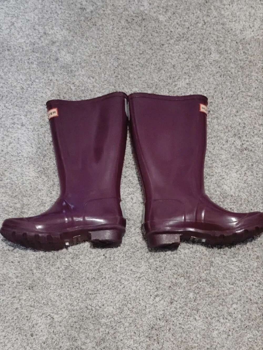 Hunter Tall Waterproof Rain Boots - Plum